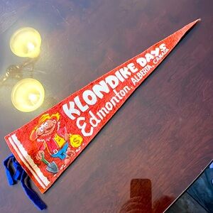 Klondike Days pennant from Edmonton Alberta.